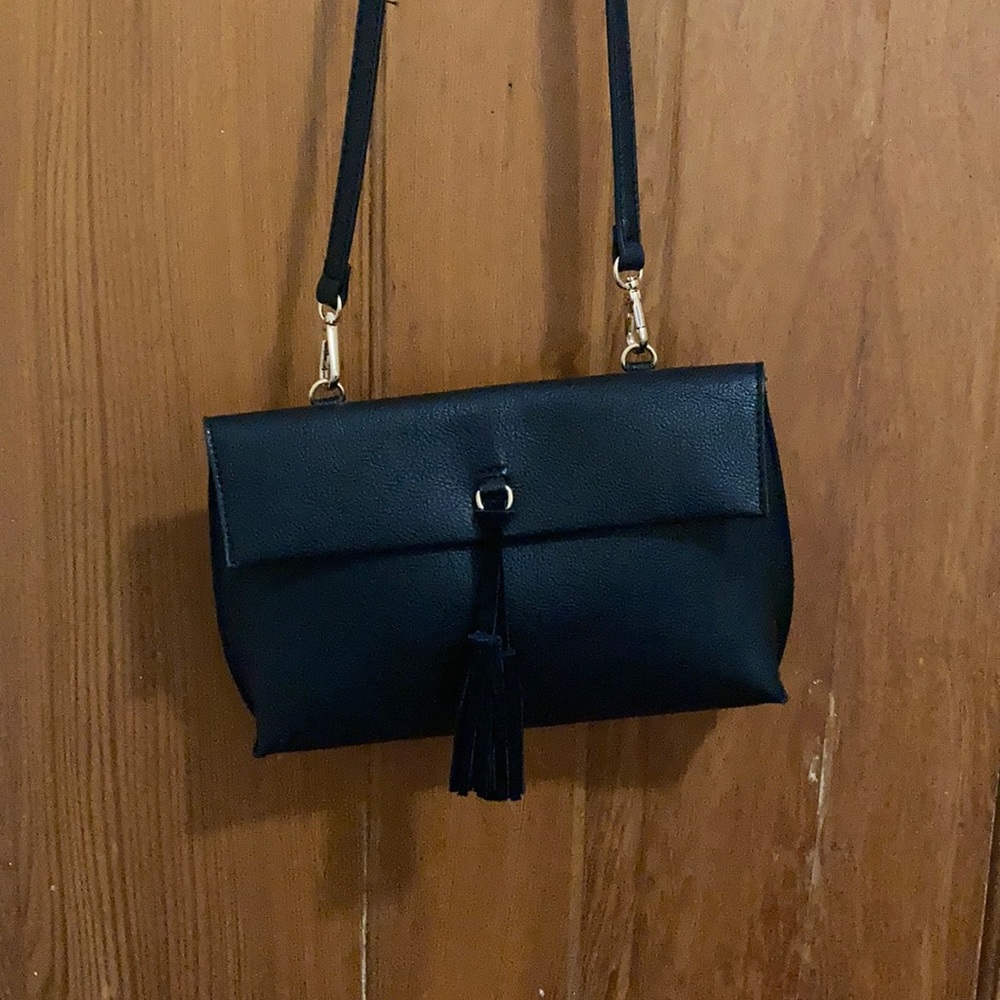 Anthropologie Black Crossbody Purse